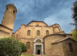Exterior of the Basilica of San Vitale, a late antique (sixth century) church in Ravenna, Emilia-Romagna, Northern Italy.