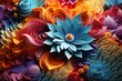 © Sebastian - A visually stunning animated GIF on social media showcasing a rainbow of colors and intricate patterns, exemplifying the artistry in digital content creation. Generative Ai.