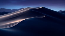 The Beautiful View Of The Stars In The Sky At Night, Sand Dunes