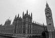 Silhouette of the Palace of Westminster is the meeting place of the House of Commons and the House of Lords, the two houses of the Parliament of the United Kingdom. 
