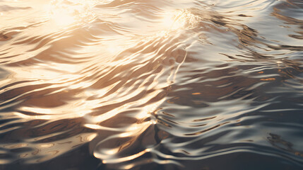 Ripples on the water abstract poster web page PPT background