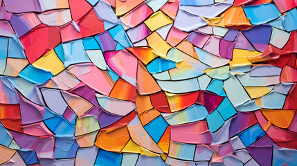 Color tile poster web page PPT background