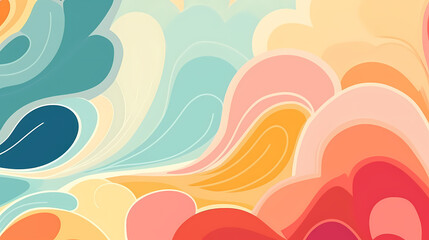 Simple vector abstract poster web page PPT background