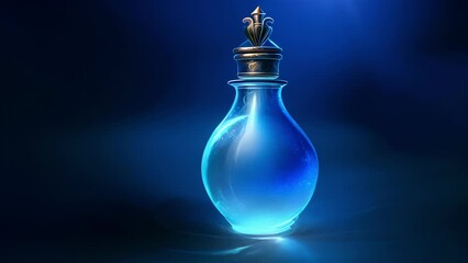 Wall Mural - a ethereal mist that billows from a small vial encasing its target in a burst of forgotten memories.