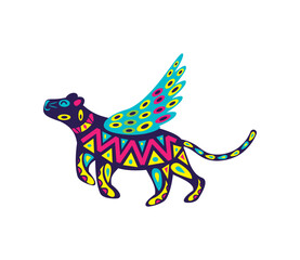 Sticker - alebrijes colored animal