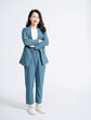 © Timeimage - Image of young Asian business woman on background