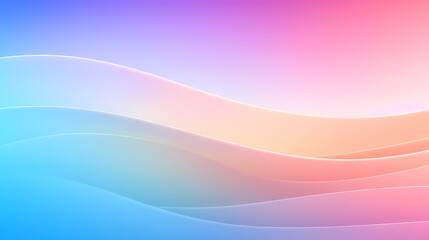 Colorful soft rainbow gradient abstract poster web page PPT background