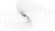 © Iyrin - Dynamic lines in square logo, symbol, icons, monogram