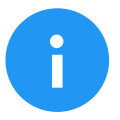 Poster - information icon button