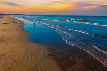 Pismo Beach at Sunrise, California USA