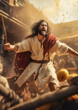 Cleansing of the Temple - Jesus Christ - Passover - a den of thieves - Biblical Fury - Jesus Breaking the Market of Corruption