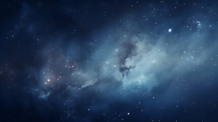 Wall Mural - panorama milky way galaxy with stars and space dust in the universe. generative ai.