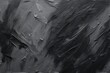 Closeup of abstract rough black gray dark colored art painting texture, with oil brushstroke, pallet knife paint on canvas