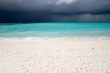 Canvas Print - tropical sea under the sky