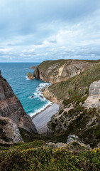 Wall Mural - Secluded Beach next to Cap Frehel, Brittany, France