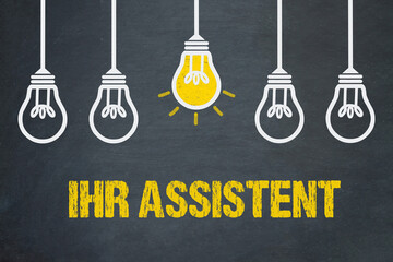 Poster - Ihr Assistent	