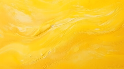 Wall Mural - Abstract bright texture of yellow paint background. Yellow paint background, beautiful watercolor background texture marble. generative AI.