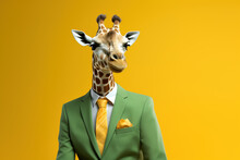 Giraffe in Business Suit – Free Public Domain Image | Public