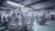© tong2530 - Advanced equipment inside a pharmaceutical manufacturing facility.