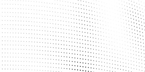 Abstract halftone wave dotted background. Futuristic twisted grunge pattern, dot, circles. Vector modern optical pop art texture for posters, business cards, cover, labels mock-up, stickers layout