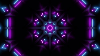 Wall Mural - neon art neon art wall disco concert background