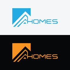 Wall Mural - Home builder company logo design Vectors