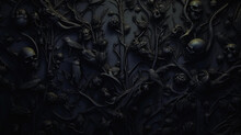 A Dark Gothic Horror Theme Wall Background