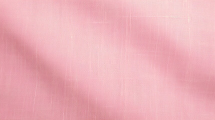 Poster - Pink Linen Texture Background, Ideal for Cloth-related Designs.