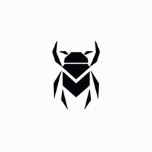 Beetle In Cartoon, Doodle Style. 2d Vector Illustration In Logo, Icon Style. AI Generative