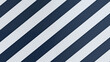 Background of diagonal minimalist stripes, navy blue and white