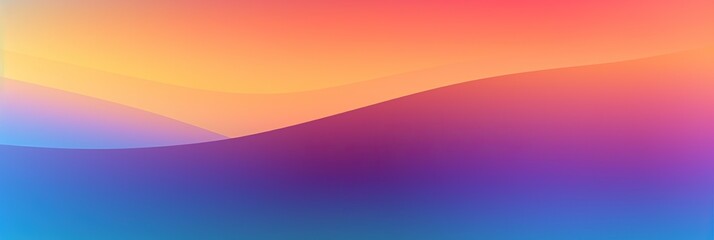 Poster - Abstract purple blue violet gradient  panorama background
