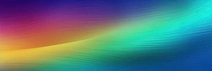 Poster - abstract background with aurora polaris gradient colors