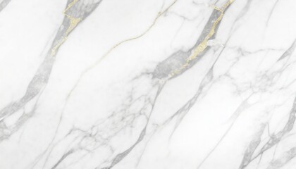Gray light marble stone texture background. White marble natural pattern with golden streaks for background