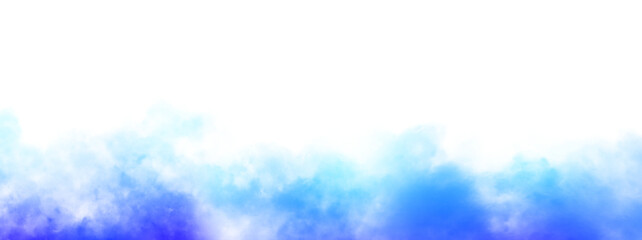 Wall Mural - mix color smoke vector isolated smoke png. blue and light blue. steam explosion special effect. effe