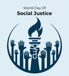 social justic day poster