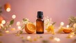 Essential oil blend for children using orange, ylang-ylang, and bergamot