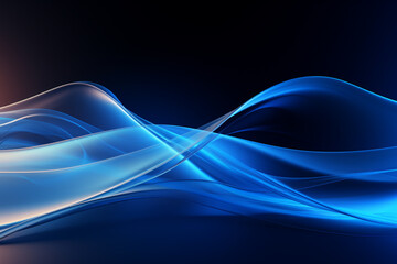 Wall Mural - abstract blue background