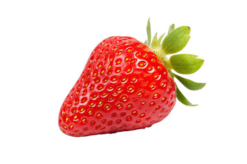 Fresh strawberry isolated on white background