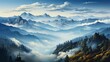 Sierra Nevada Mountains California Usa Early, Desktop Wallpaper Backgrounds, Background HD For Designer
