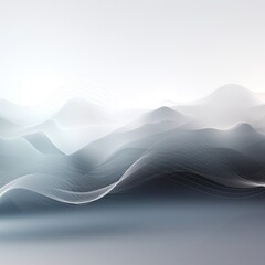 Leinwandbilder - Abstract white background with luxury lines.