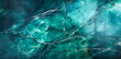 Background from texture of green marble covered with cracks, idea for design of a banner or screen