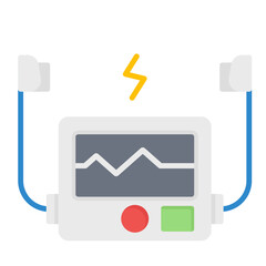 Sticker - Defibrillator Icon