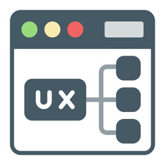 Canvas Print - Website Ux Icon