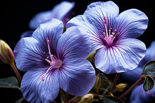 Purple Flower - Beautiful Periwinkle -