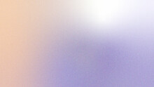 Soft Lavender Yellow Blur Gradient Background, Grain Texture Banner.