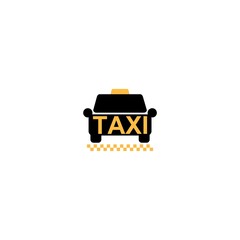 Sticker - Taxi icon for web and mobile isolated on white background