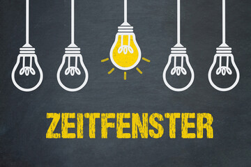 Poster - Zeitfenster