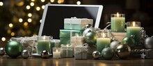 During The Christmas Season Businesses Embrace The Power Of Technology Through Computer Applications And Online Calendars To Organize Their Plans For The Upcoming New Year All While Creating
