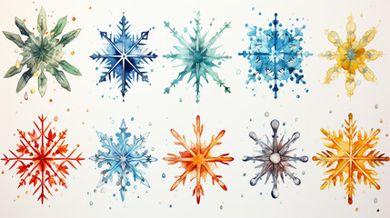 Wall Mural - Winter and christmas concept