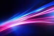 © Rudsaphon - Abstract background with glowing lines in blue and pink colors.